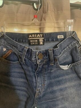 Ariat Modern Slim Leg Jeans in Blue Denim
